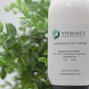 Peppermint and Rosemary Shea Butter Foot Cream