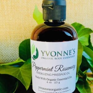Peppermint Rosemary Massage Oil