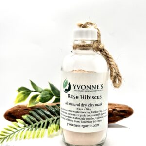 Rose Hibiscus Dry Clay Mask